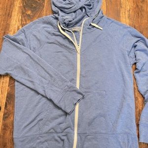 Zella (Nordstrom brand) blue zip hoodie